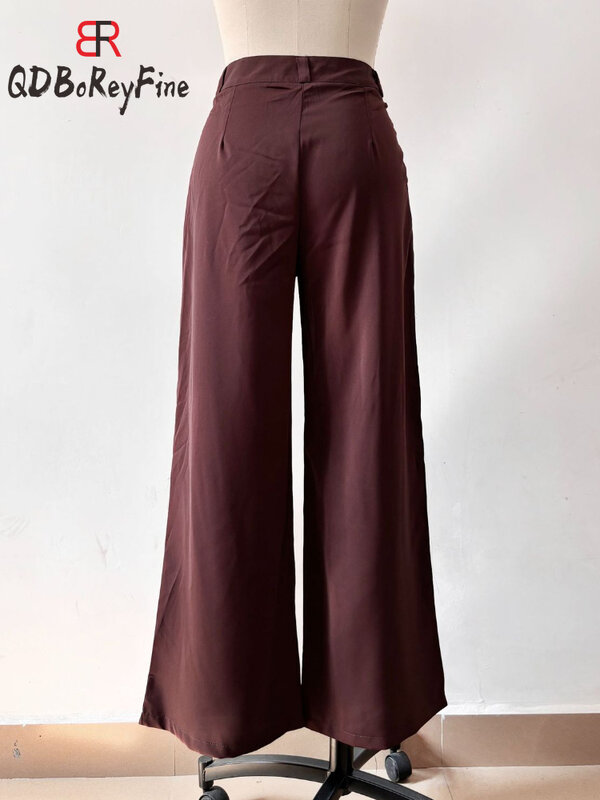 2024 nuovo in pantaloni da donna estate primavera pantaloni Casual coreani a gamba larga pantaloni sportivi larghi Streetwear pantaloni larghi a vita alta da donna