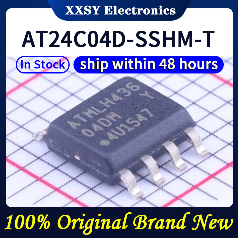 AT24C04D-SSHM-T SOP8 ATMLH436 하이 퀄리티 100%, 오리지널 신제품