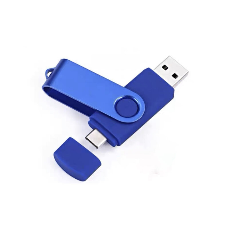 Unidad Flash USB tipo C, Pendrive de 64GB, 128GB, 2 en 1, OTG, 2,0 +, 128GB, 64GB