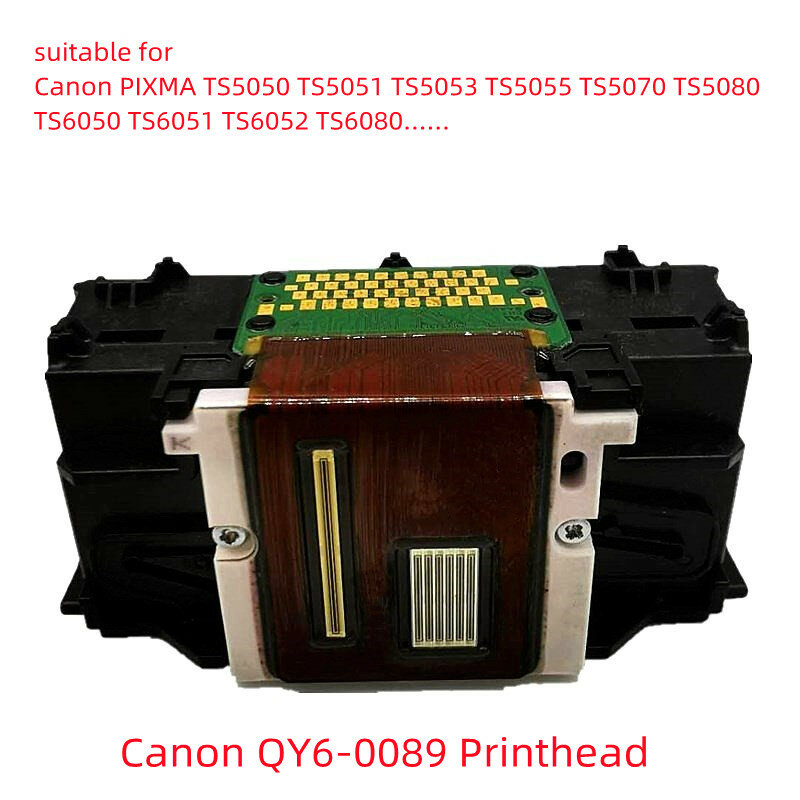 رأس الطباعة QY6-0089 رأس الطباعة رأس الطابعة لكانون TS5060 TS5080 TS6020 TS6080 TS6120 TS6180 TS6220 TS9580 فوهة جزء الطابعة