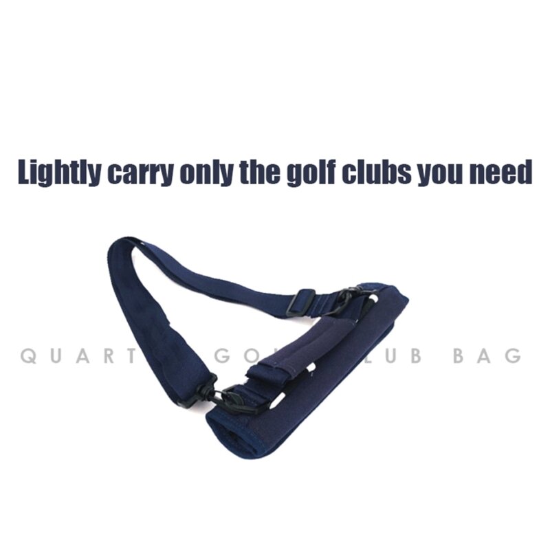 Bolsa transporte para clube golfe, portátil, leve, nylon, campo condução, com alças ajustáveis, dropship