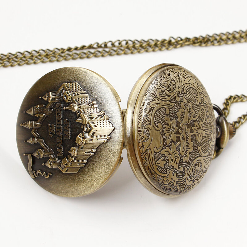 All Hunter Bronze Quartz Pocket Watch collana regalo personalizzata da uomo gioielli con catena relogio masculino