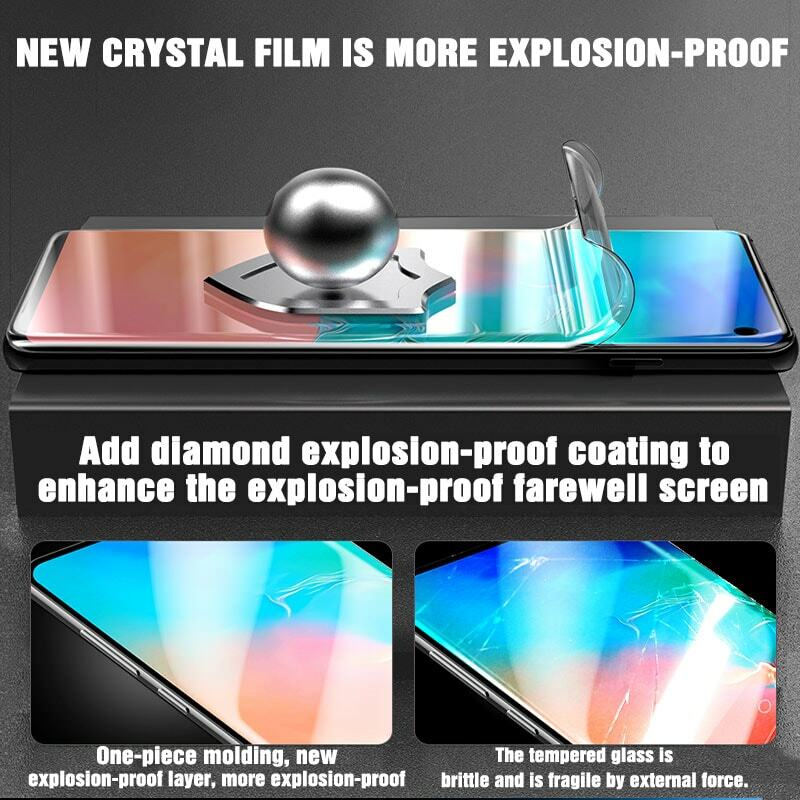 Protector de pantalla para Samsung Galaxy M53 5G, película de hidrogel para Samsung M53 M13 M23 M33 M52 M53 5G, 3 uds.