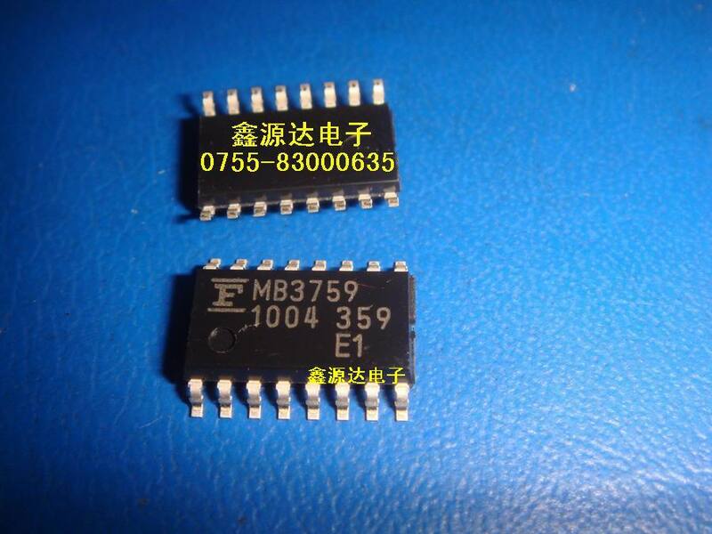 Chip de serigrafía 100% MB3759FP, auténtico, MB3759