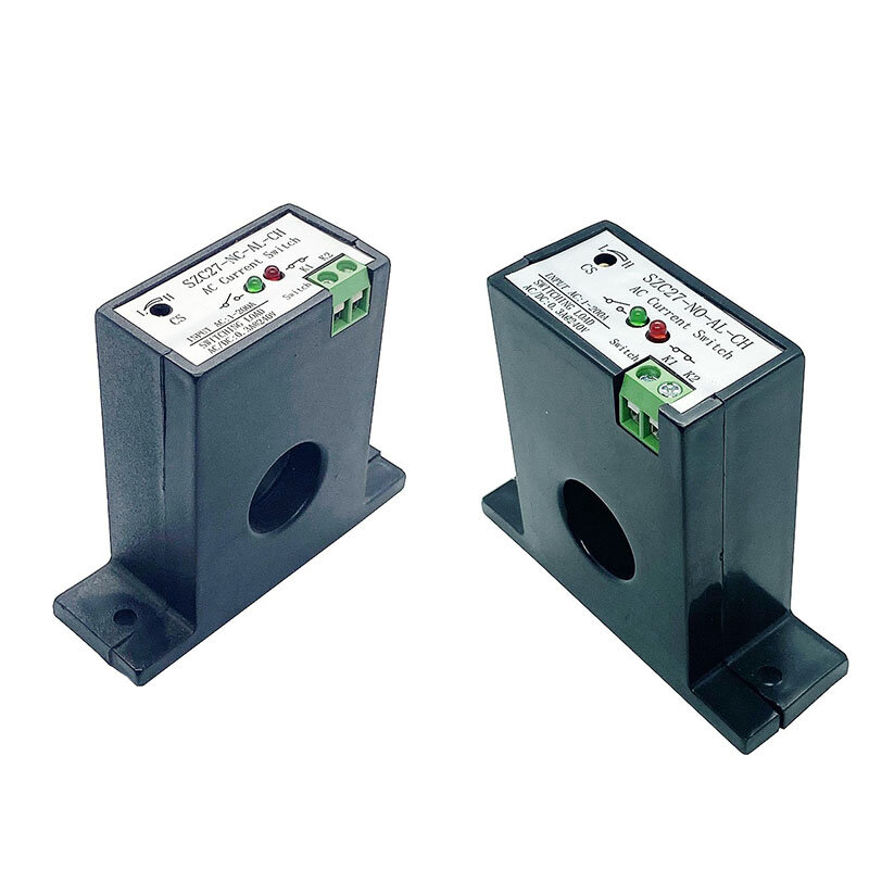 Interruptor de indução corrente AC, 0-200A, alarme de auto-potência, PLC Output Control, controle de corrente fechada normal, SZC27