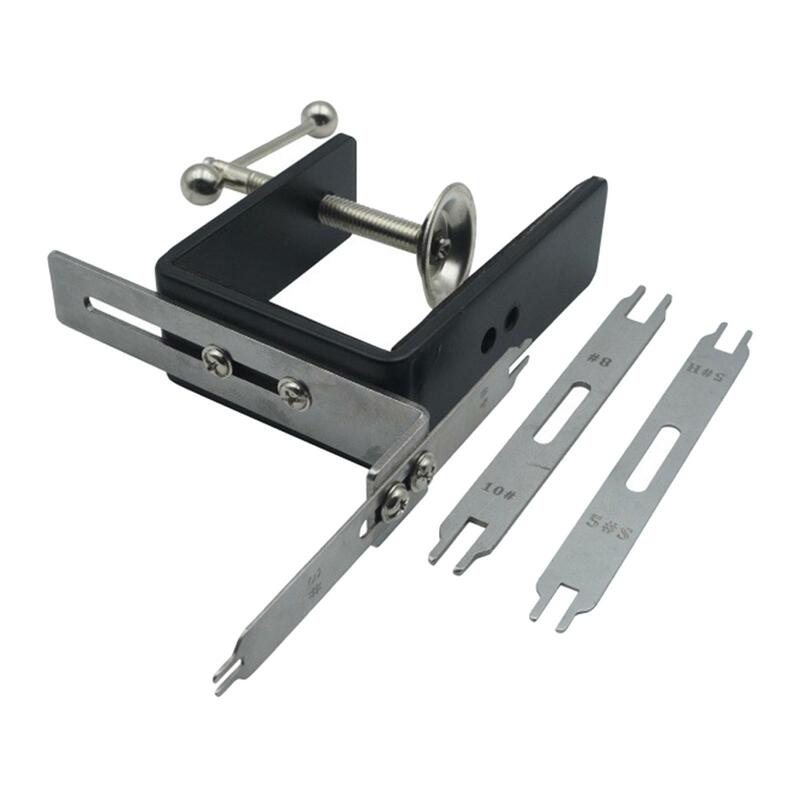 Sewing Zipper Installation Tool Equipment Peças de reparo Substituição Manual Simples Usando Zipper Puller for No Lock Slider Casa