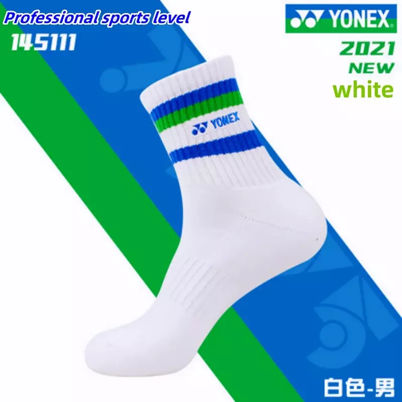 YONEX-Chaussettes de badminton épaisses à l'offre elles épaisses, absorbant la sueur et dépistolet ant, fitness, course à pied, 75e ouvrier, 145111