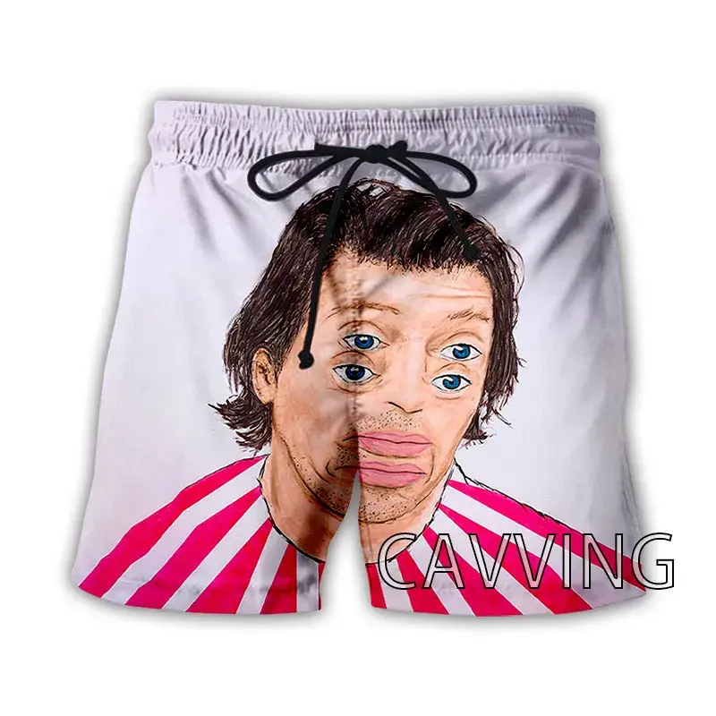CAVVING-pantalones cortos de playa con estampado 3D para hombre y mujer, ropa de calle informal de secado rápido, pantalones cortos de sudor para verano