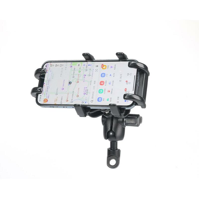 오토바이 휴대폰 홀더, 자전거 라이딩 브래킷, GPS 네비게이션 마운트 핸들 바, 사이드 미러 스탠드