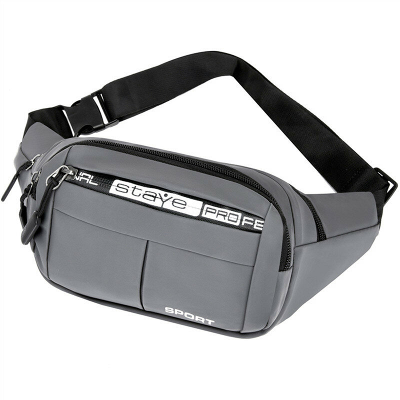 Waist Bag Waterproof Unisex Outdoor Fanny Pack Crossbody Bags for Man Chest Belt Bag Travel Mobile Phone Bag Oxford Chest Pack
