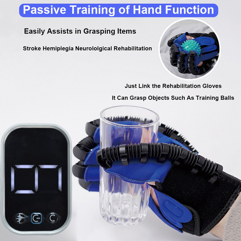 2023 Rehabilitation Robot Glove Hand Finger Training Gloves Stroke Hemiplegia Devices Rehabilitation Hand Function Recovery