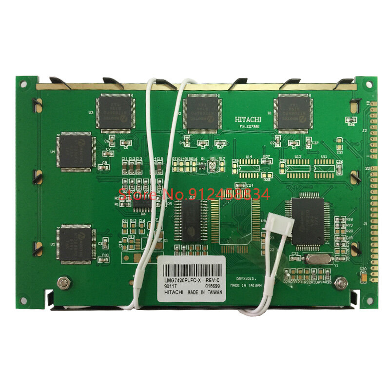 Pengganti Tampilan Modul LCD LMG7420PLFC-X "untuk LMG7420 PLFC X Rev.A Rev.C Rev.D
