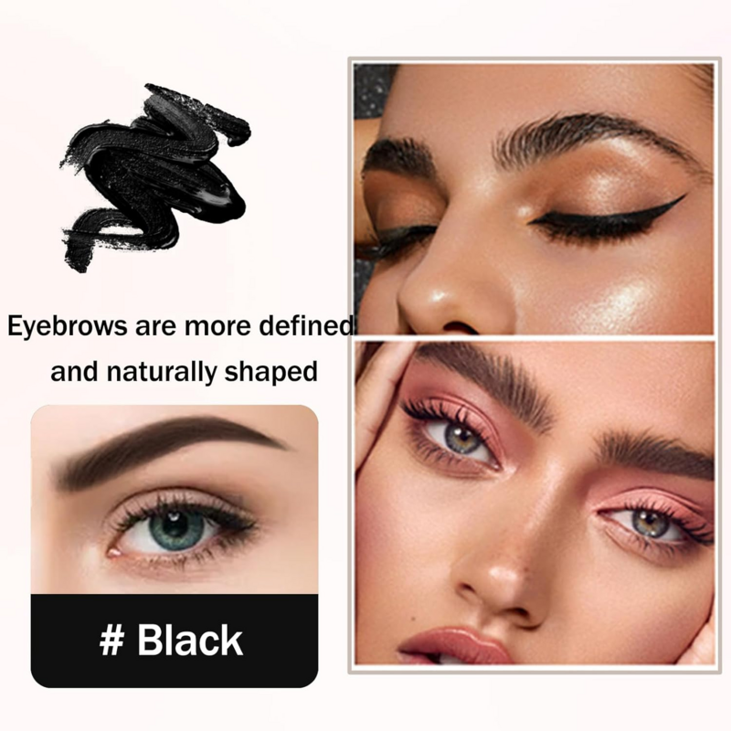 4 in 1 lash and brow lift kit,Professional Black Eyelash & Eyebrow Set and Eyelash Perm Kit，DIY Use at Home & Salon Supplies