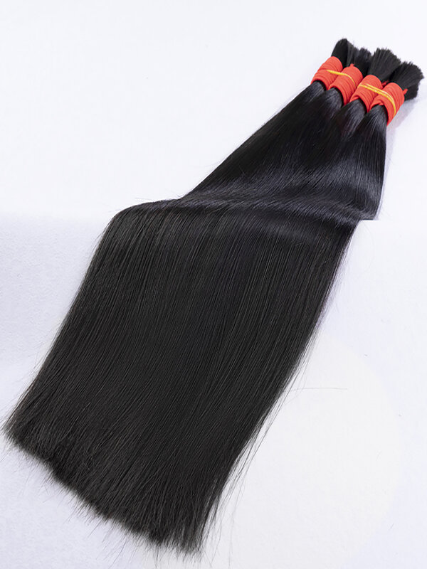 Einzelsp ender Großhandel Haar verkäufer jungfräuliche Bündel in loser Nagel haut ausgerichtet unverarbeitete rohe birmanische Haare Luxus menschliches Haar Masse
