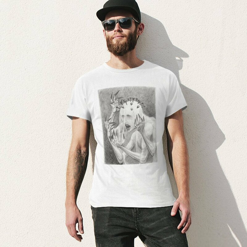 Мужская футболка с надписью Intrusive Thinking, великолепная блузка, одежда на заказ