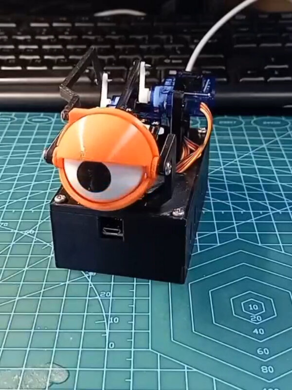 Программируемые игрушки SG90, Роботизированный бионический глаз влево и вправо для Arduino Robot Kit с 3d-принтером, программируемые игрушки