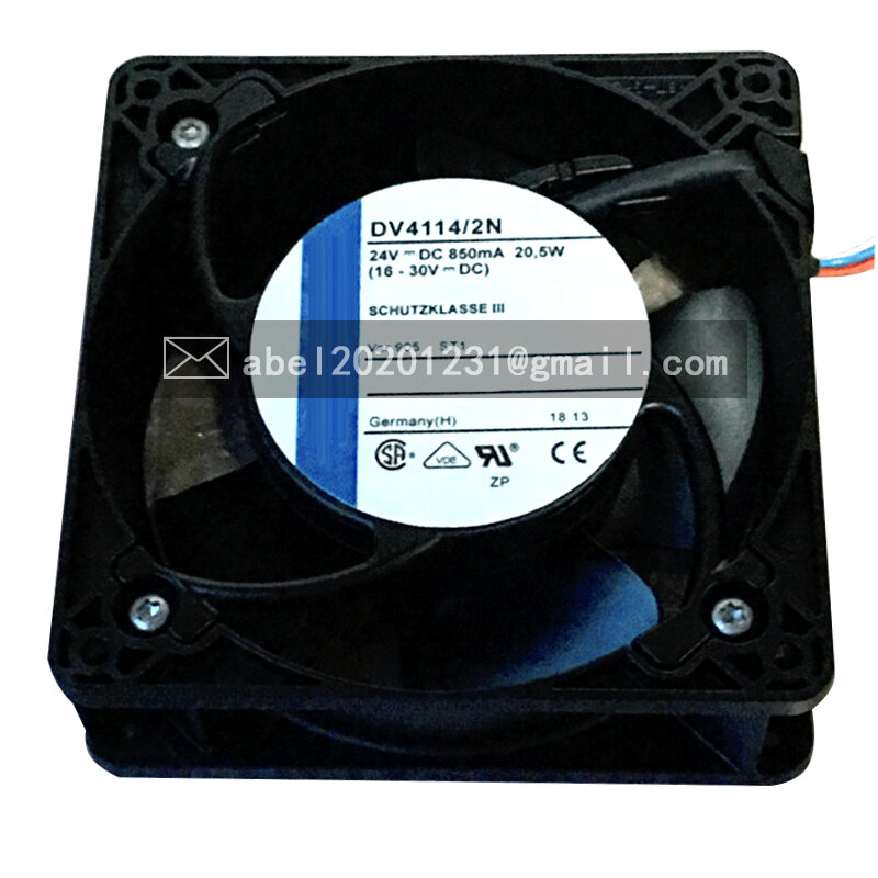 Ventilateur de refroidissement d'origine DV4114/2N 24VDC, 12038 120x120x38MM, neuf