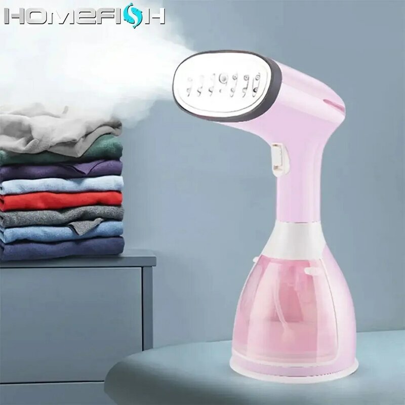 Garment Steamers 280ml Handheld Fabric Steamer 7 Holes 20 Seconds Fast-Heat 1500W Garment Steamer for Home Travelling Portable