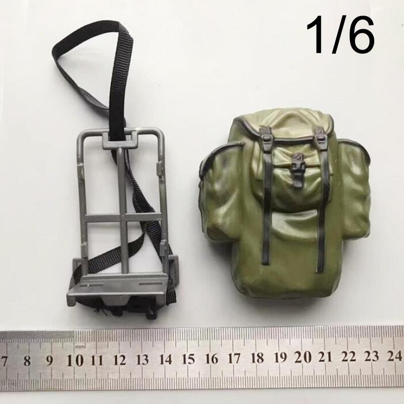 1:6 Scale Doll Jungle Backpack Model, Model Scene Decoration for 12 inch Male