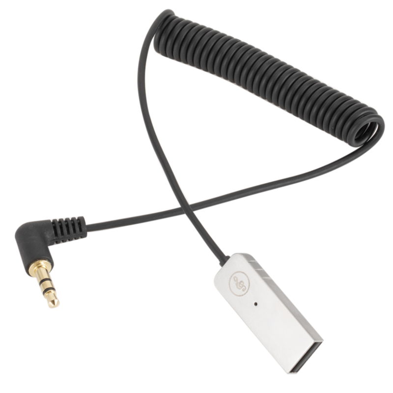 USB 5.0 odbiornik Bluetooth zestaw samochodowy USB do 3.5MM Jack AUX Audio MP3 Adapter do bezprzewodowego głośnik radiowym FM Bluetooth