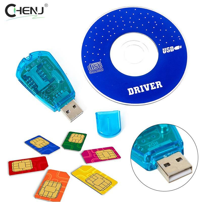 Lector de tarjetas SIM USB, escritor de tarjetas SIM, copia, clonador, respaldo, GSM, CDMA, WCDMA, teléfono móvil, DOM668