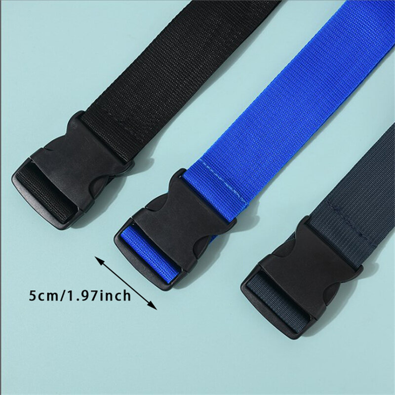 Adjustable Luggage Safe Straps Without Password Anti-lost Tying Rope Packing Belt Luggage Buckle Strap Fixed Suitcase Belts