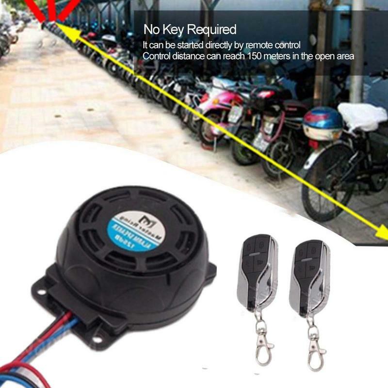 Motorcycle Alarm System Disc Brake Lock Alarm Disc Lock Motorcycle Motorcycle Disc Lock Bike Alarms Long-distance Remote