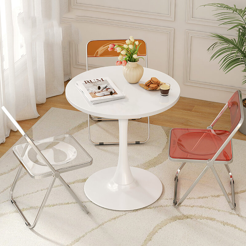 Okrągły luksusowy stolik na kawę salon nowoczesny skandynawski do domu, do kawy stole minimalistyczna kuchnia Muebles Para Hogar dekoracje mebli