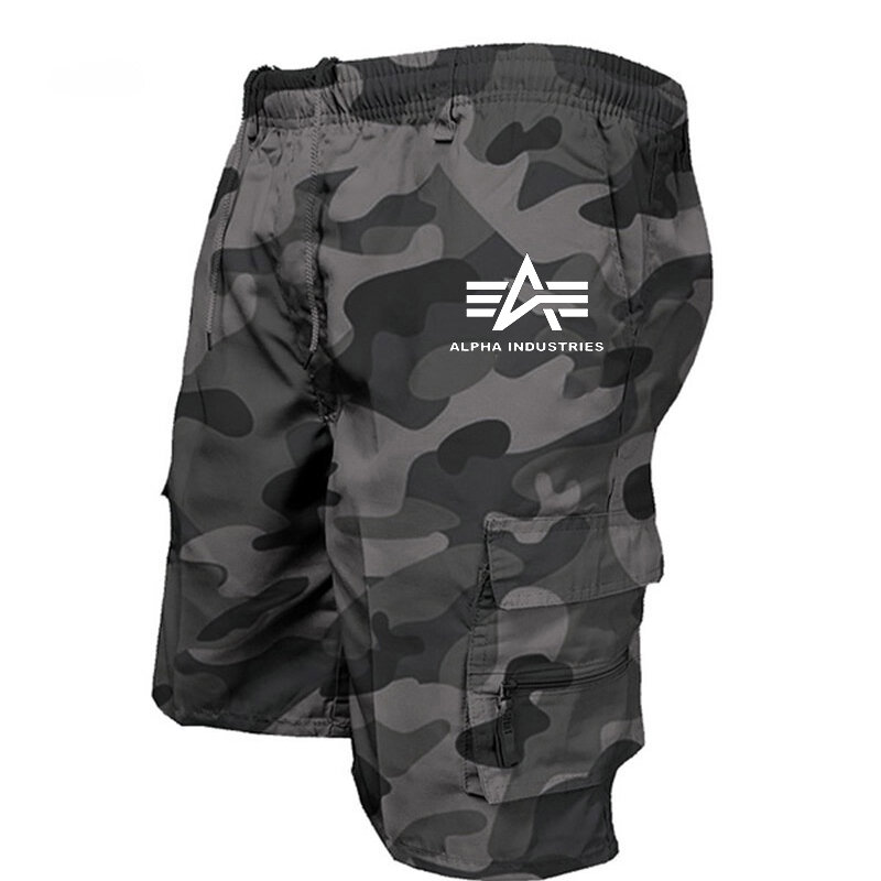 Men's Shorts Brand Summer Overalls Bermuda Retro Rustic Senior European Clothes Military Tactical Hiking Outdoor Pants Work Wear