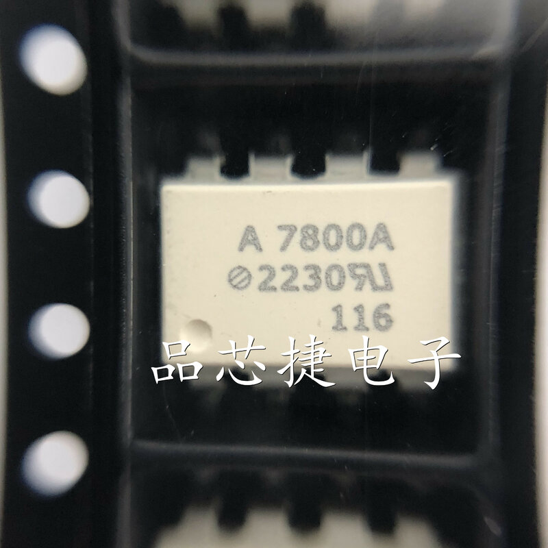 10 unids/lote HCPL-7800A-500E que marca un amplificador de aislamiento de 7800A SOP-8, 10 unids/lote