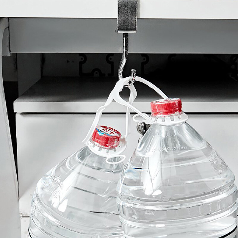 Nowe regulowane obrotowe zdejmowane haczyki na stół metalowe haczyki na biurko do biura szkolnego torba studencka wieszaczki na butelkę wody