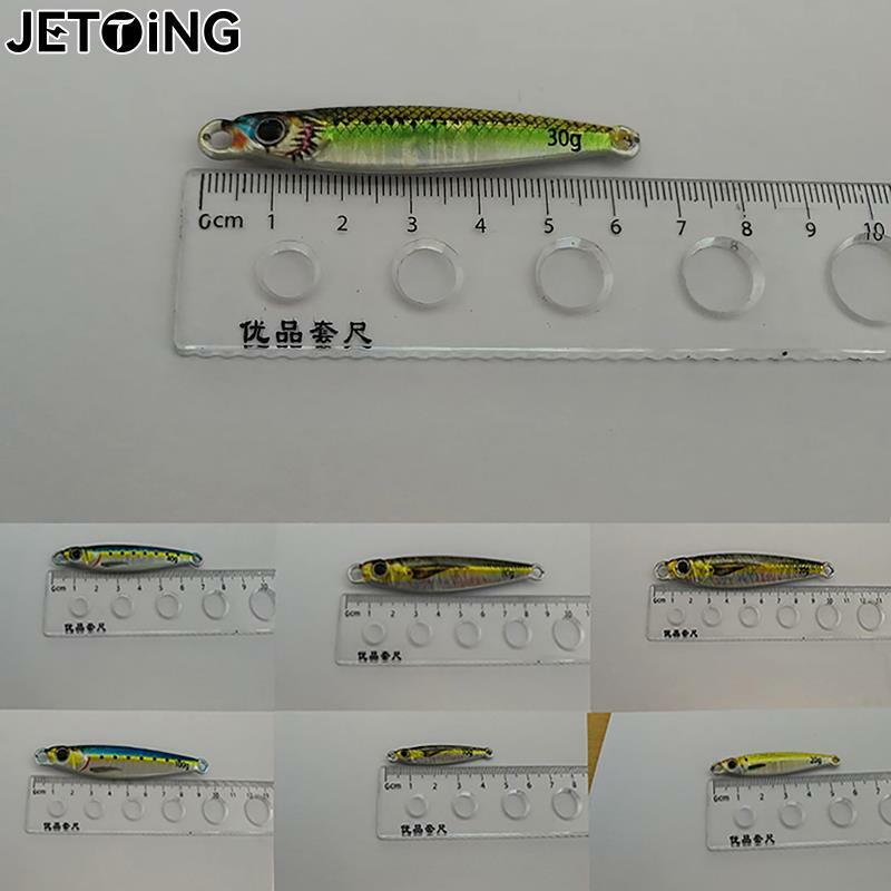 3D Print Tungsten Lure Fishing Jig 10g 20g 30g 40g 60g 80g 100g120g Jigging Lure Peche Spoon Cast-Jig Tungsten For Fishing Lures