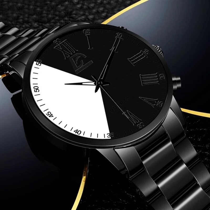 Reloj Hombre 남성용 가죽 쿼츠 손목 시계, 2022 브랜드 럭셔리 비즈니스 시계, 스테인레스 스틸 캐주얼