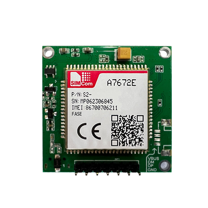 SIMCOM A7672E 4G Cat1, GSM GPS 모듈 개발 코어 보드, TTL 직렬 포트 1 개