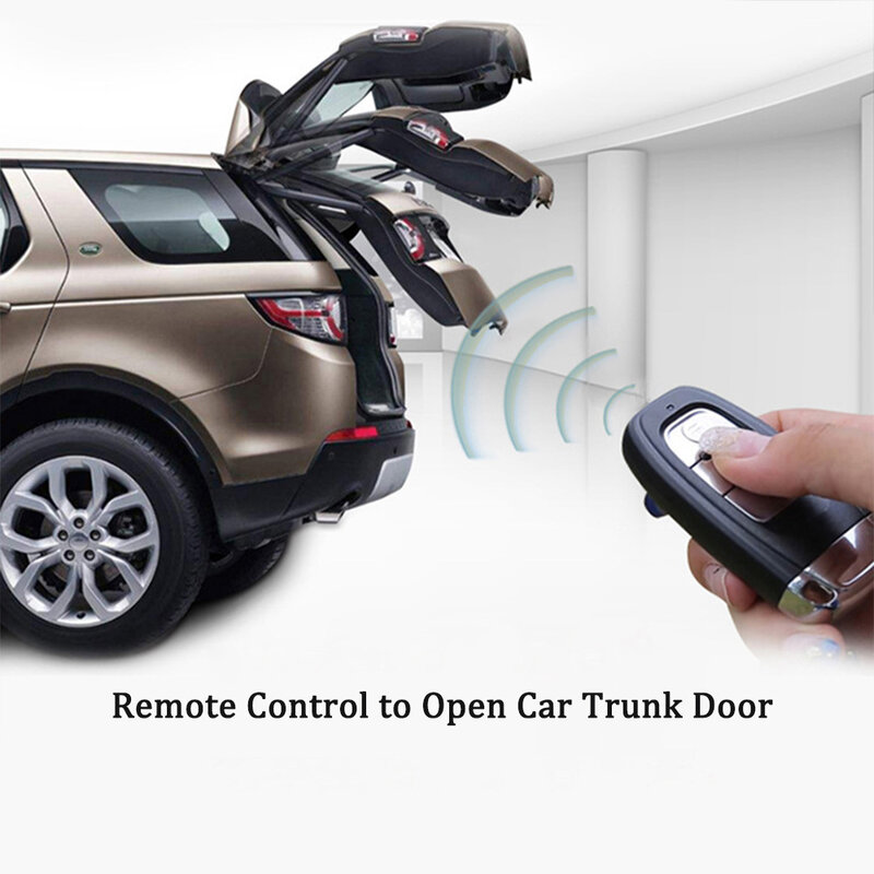 Cerradura de puerta de coche Universal, Kit Central remoto, sistema de entrada sin llave, parada de inicio, llavero LED, envío directo