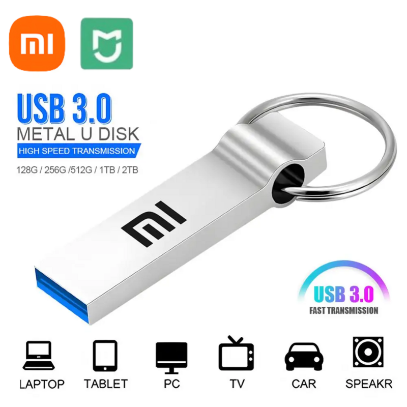 Mijia xiaomi usb 3.0 Flash-Laufwerk Hochgeschwindigkeits-USB-Laufwerk 1TB Metall wasserdichter Typ-C-USB-Speicher für Computersp eicher geräte