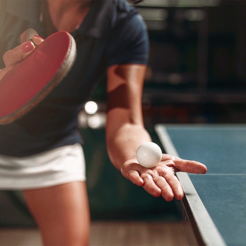 10-40 buah bola Ping Pong berwarna 40mm bola tenis meja hiburan warna campuran untuk permainan undian Perlengkapan Aktivitas Luar Ruangan