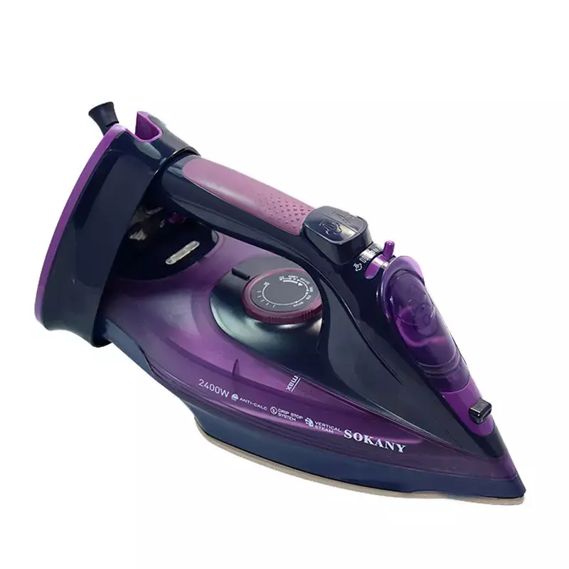 2400W 360ml Steam Iron For Clothes Cordless 2400W Household Fabric Ceramic Soleplate Electric Iron Ironing Fast-heat For Clothes