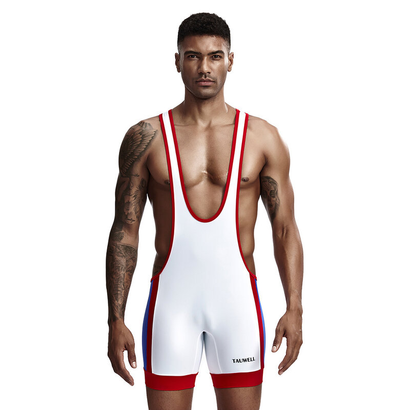 Youth Fashion Bodysuit for Men Specially Designed Lingerie for Training Men's Wrestling Sport Jumpsuit Fitness Bottom Breathable