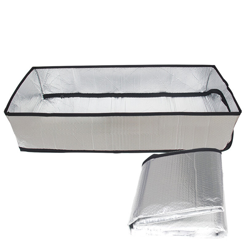1PCS Attic Dust Cover Tent Insulation Cover Silver Attic Stairway Insulation With  25\"X54\"X11\" For Home DIY Accessories