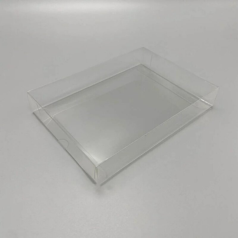 Transparent clear PET cover For PS4 game storage display box collect case