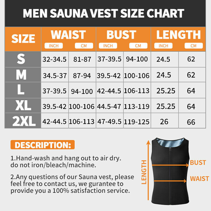 Herensauna Vormer Vest Thermo Sweat Shapewear Tanktops Afslankend Vest Taille Trainer Gym Fitness Workout Shirt Vetverbranding