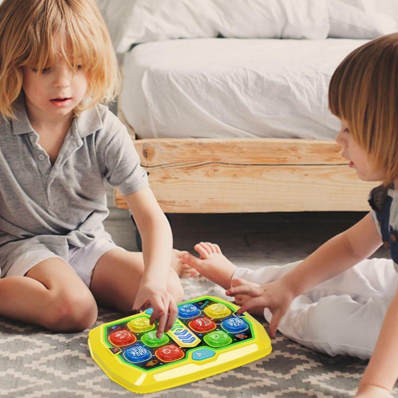 Walenie w grę Moles dla dzieci szybkie Push bąbelki konsola do gier maszyna do interaktywna gra rodzic-dziecko z zabawka antystresowa muzycznym