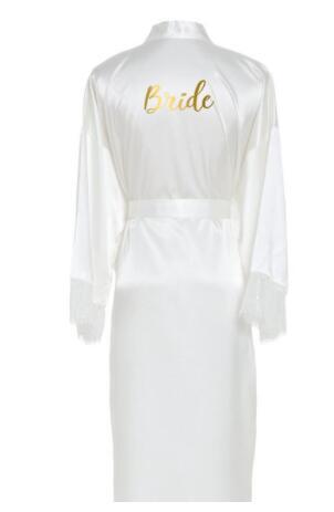 Vestido de noiva robe de cetim roupão de noiva robe de dama de honra robe de renda robe de casamento roupão de banho roupão de banho