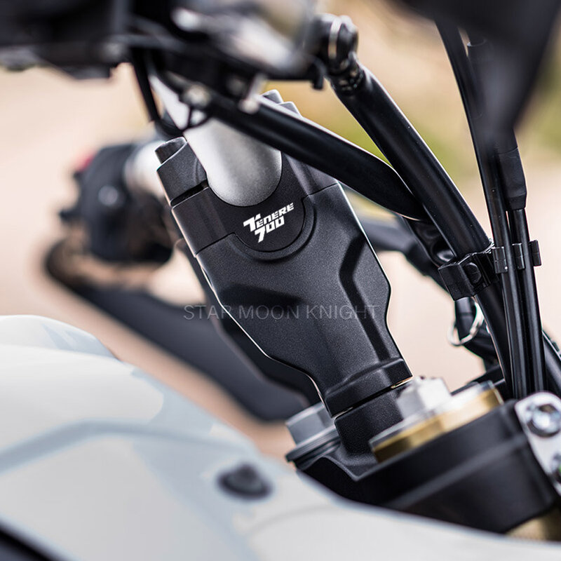 สำหรับ Yamaha Tenere 700 XT700Z XTZ 700 T7 2019-2023รถจักรยานยนต์ Handlebar Risers Clamp Mounting Mount Riser CNC Billet อลูมิเนียม
