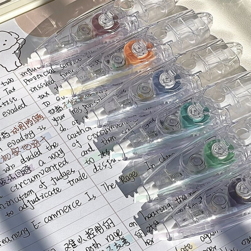 1 pc kreative Text marker Band für Kinder Einfachheit einfarbige Marker Schlüssel wörter Band transparent sichtbare Wörter Text marker Band