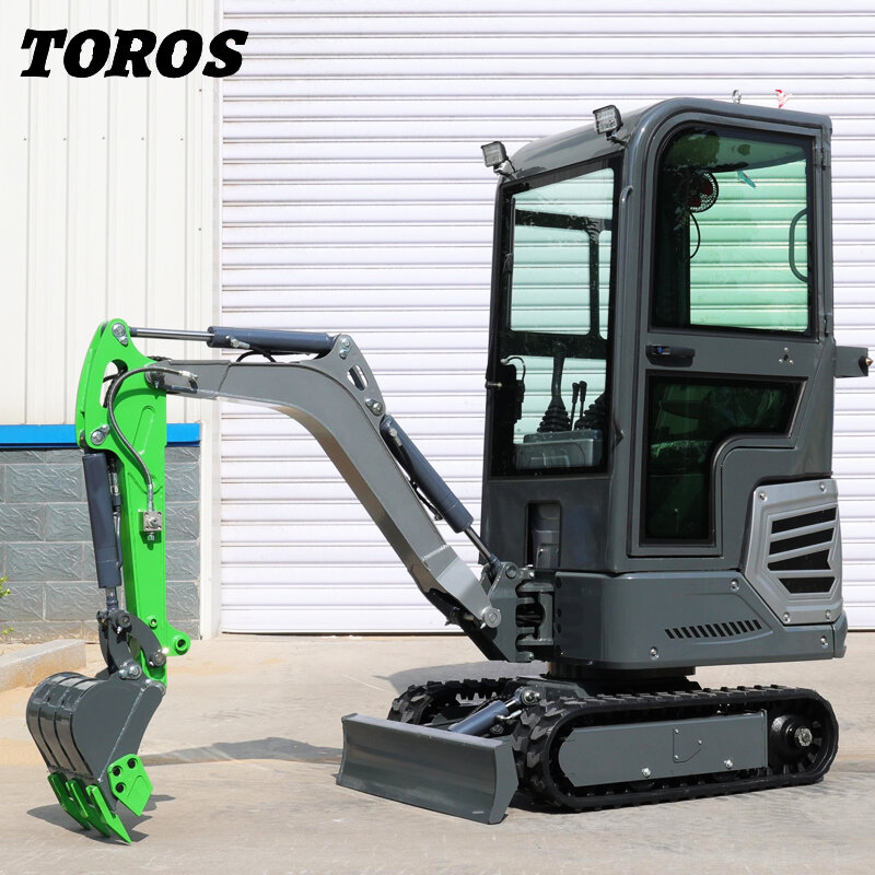 FREE SHIPPING Compact Mini Excavators Mini Hydraulic Excavator 1.2 Ton With EPA/CE/EURO 5 Chinese Factory Micro Digger