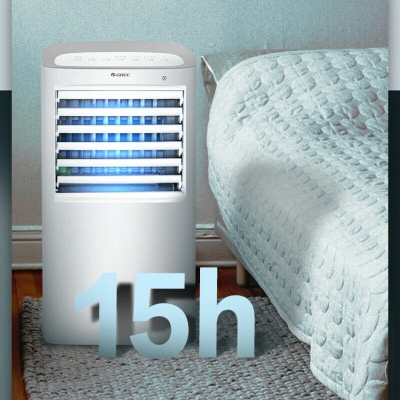 가정용 초 에어컨 팬, 강력한 냉각, 대용량 공기 냉각기, 원격 제어