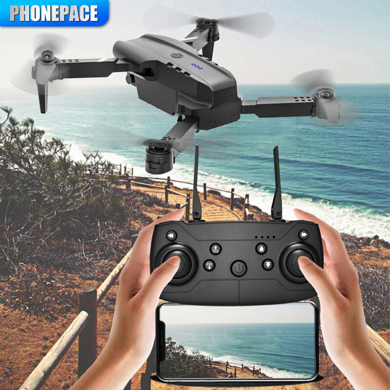E99 Pro Quadcopter بدون طيار مع مقبض جهاز تحكم عن بعد ، طائرات بأربعة محاور ، HD ، 6K ، تصوير ، UAV ، تثبيت الارتفاع ، ألعاب طائرات هليكوبتر