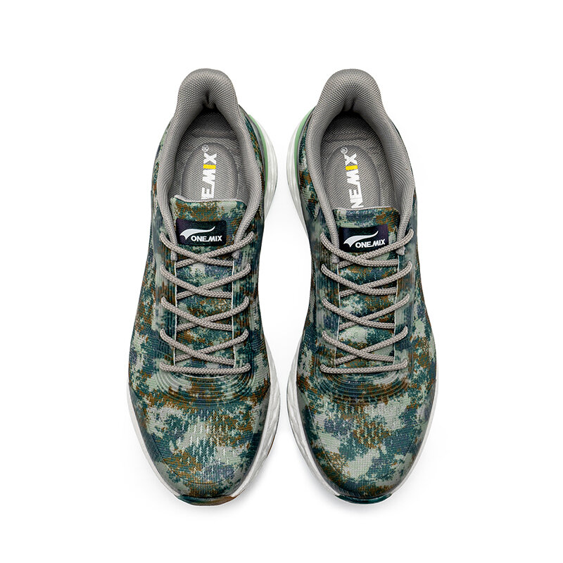 ONEMIX-Zapatillas deportivas Breatahble para hombre y mujer, calzado deportivo de camuflaje para exteriores, para montañismo